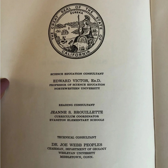 Vintage children’s text book “ Rocks and minerals “ a California series - Picture 5 of 8